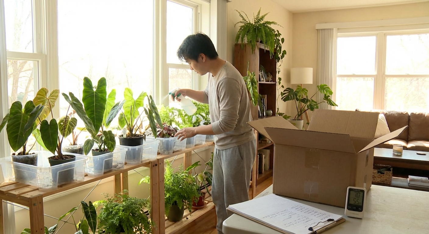 From Auction to Windowsill: How to Safely Acclimate Newly Acquired Rare Plants