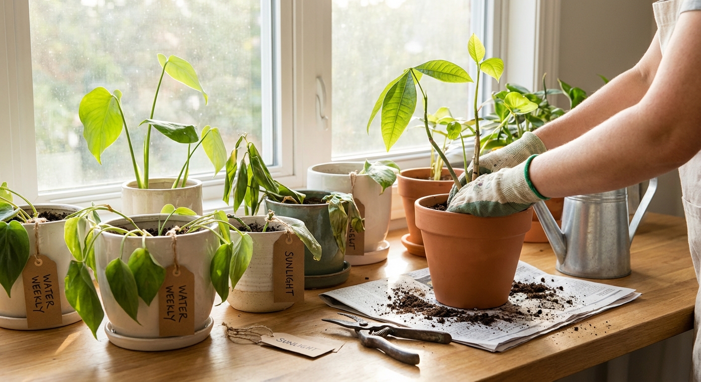 From Droop to Thrive: A Step‑by‑Step Rescue Plan for Stressed Houseplants