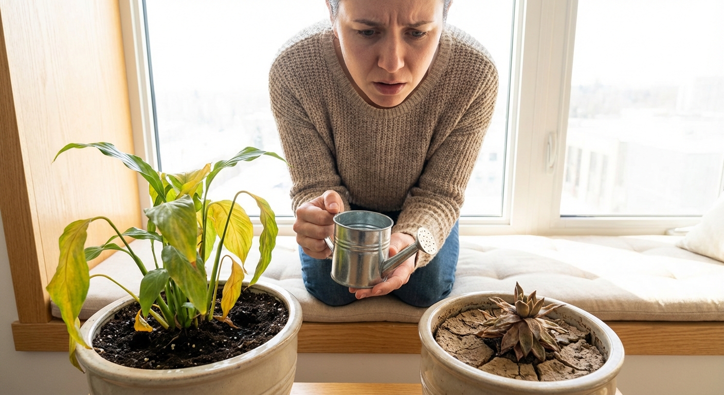 Overwatered vs. Underwatered: A Gentle Comparison Guide for Confused Plant Parents