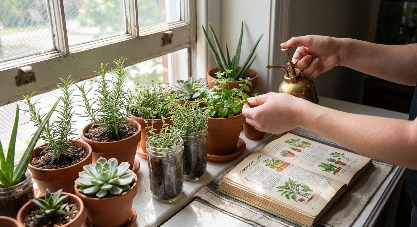 Windowsill Sanctuaries: A Step-by-Step Guide to Micro Indoor Gardens